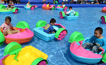 Swimming Pool Hand Paddle Boat For Kids