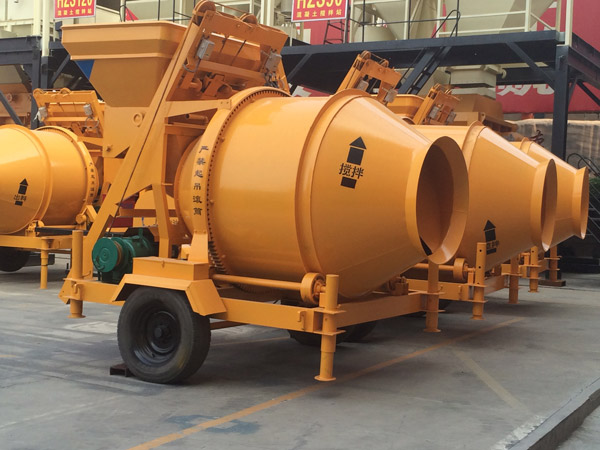 electric concrete mixers