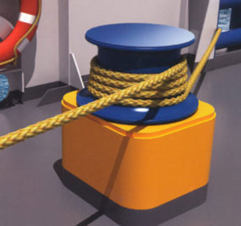 Marine capstan provided by Ellsen
