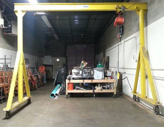 Garage gantry crane for sale