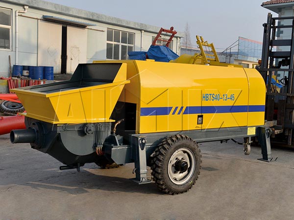 diesel trailer concrete pump