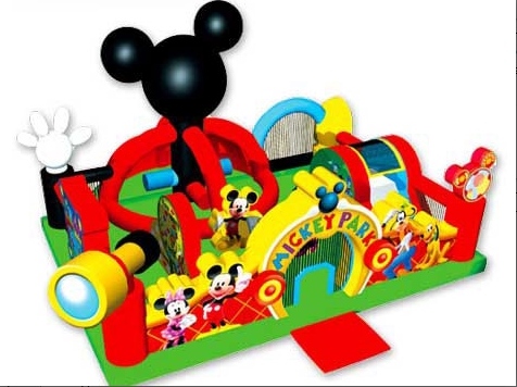 Buy Mickey Mouse Inflatable Fun City from Beston