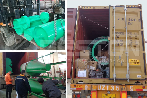 Shipment of Beston Wood Charcoal Manufacturing Machine