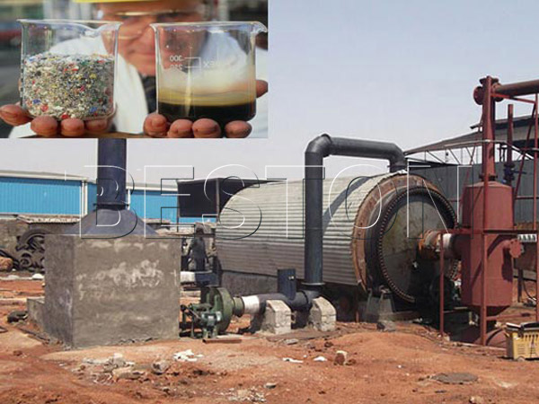 plastic to fuel oil conversion plant