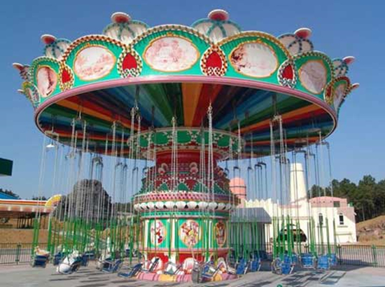 Park chair swing rides