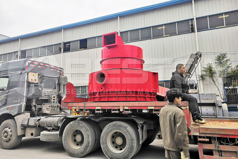 Shipment of Coconut Shell Charcoal Making Machine - Beston