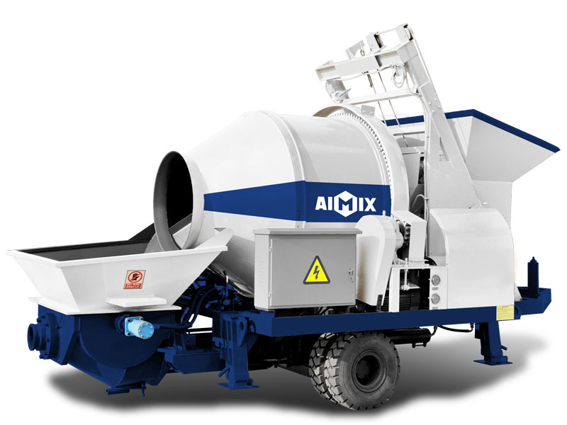 ABJZ40D electric concrete mixer pump