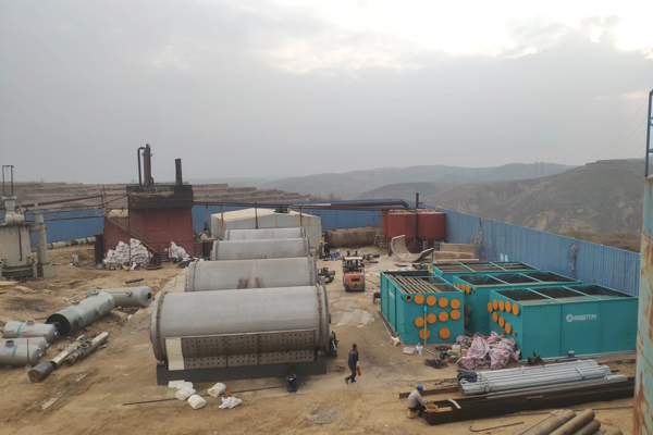 Continuous Waste Pyrolysis Plant