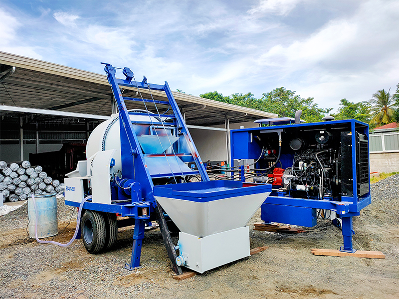 Concrete Mixer Pump Machine