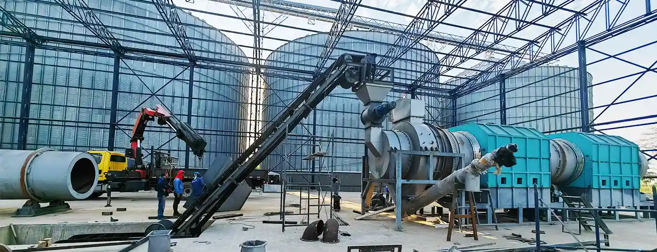 Rice Husk Carbonizer in Colombia